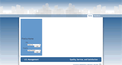 Desktop Screenshot of lclapartments.com